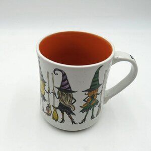 Squad Ghouls Coffee Mug Halloween Themed Ceramic Cup Witch Illustrations